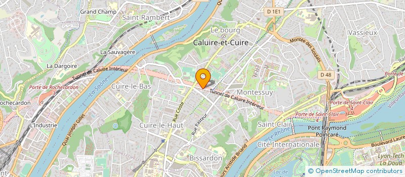 localisation de l'entreprise LT IN MOVE à CALUIRE-ET-CUIRE