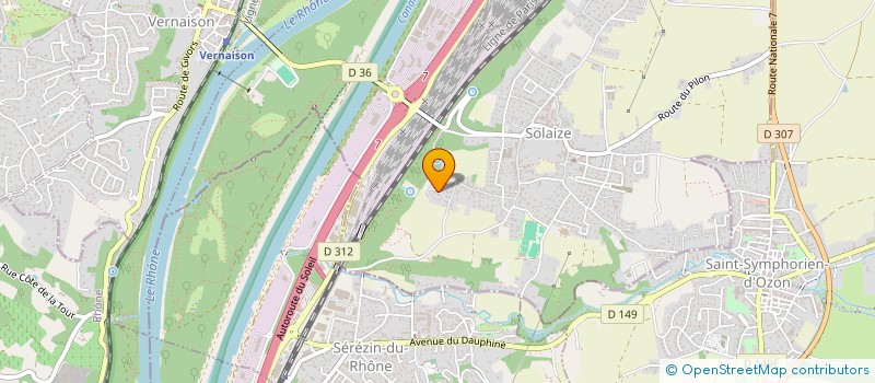 localisation de l'entreprise LT INVEST  SOLAIZE