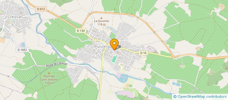 localisation de l'entreprise LT PATRIMOINE  PUISSERGUIER