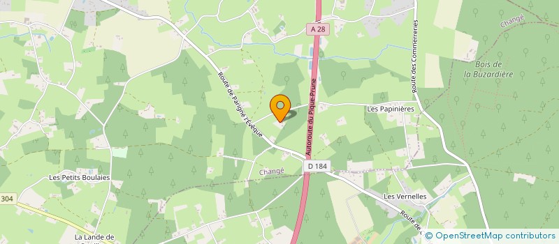 localisation de l'entreprise LT PRODUCTION  CHANGE