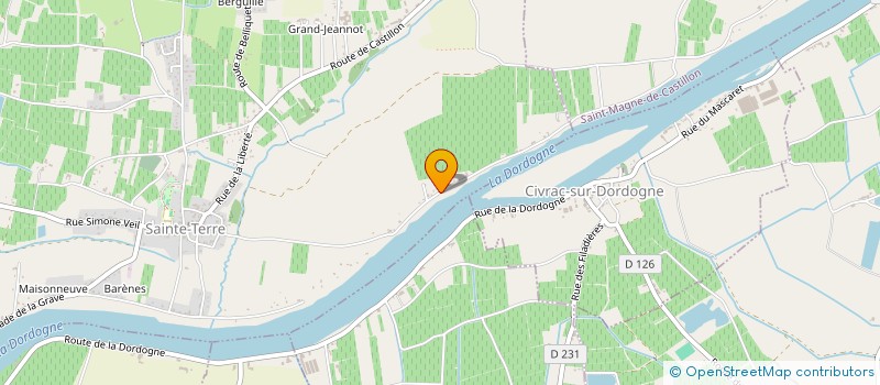 localisation de l'entreprise LT QUASAR  SAINTE-TERRE