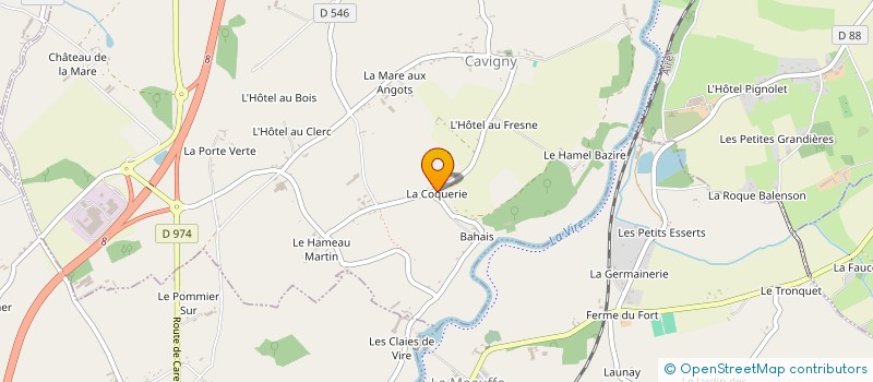 localisation de l'entreprise LT REPRO EQUINE  CARENTAN-LES-MARAIS