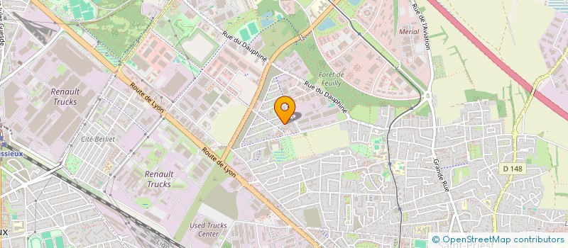 localisation de l'entreprise LT ROAD  SAINT-PRIEST