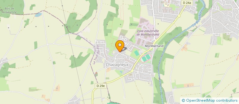 localisation de l'entreprise LT TRADE  CHARVIEU-CHAVAGNEUX