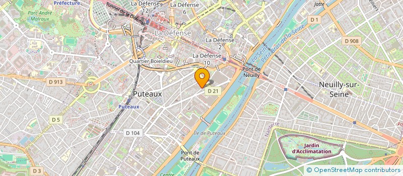 localisation de l'entreprise LT VIET  PUTEAUX