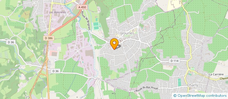 localisation de l'entreprise LT VOLTA à VOURLES