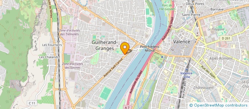 localisation de l'entreprise LT07 INVEST à GUILHERAND-GRANGES