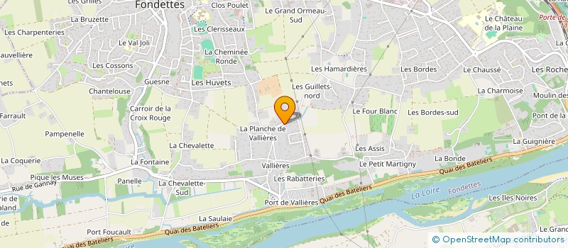 localisation de l'entreprise LT2C à FONDETTES