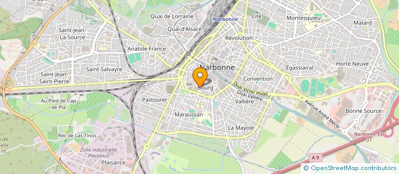 localisation de l'entreprise LT2S à NARBONNE