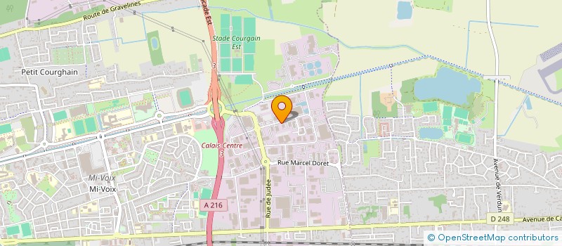 localisation de l'entreprise LT9 RESEAU  CALAIS