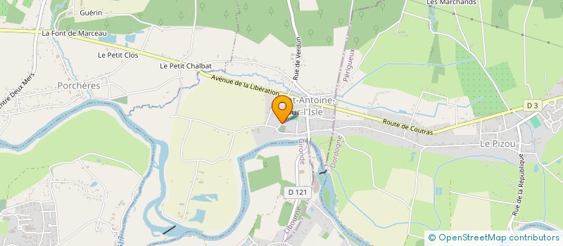 localisation de l'entreprise LTA à SAINT-ANTOINE-SUR-L'ISLE