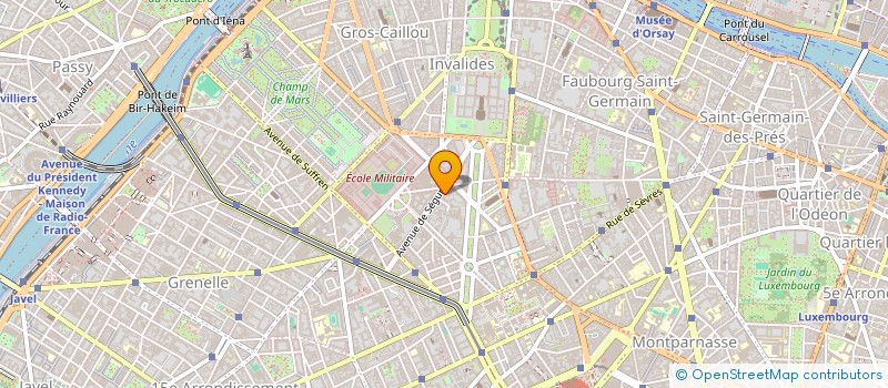 localisation de l'entreprise LTA  PARIS