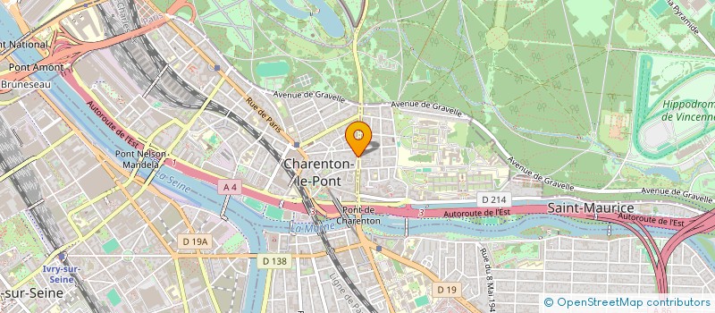 localisation de l'entreprise LTA AGENCEMENT à CHARENTON LE PONT