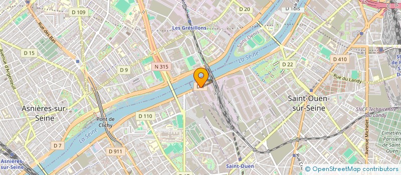 localisation de l'entreprise LTA MAINTENANCE MICRO BUREAUTIQUE MONETI à SAINT-OUEN-SUR-SEINE