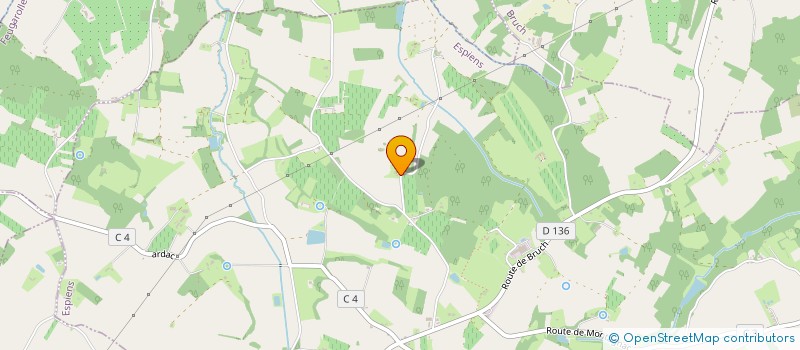 localisation de l'entreprise LTA SUD OUEST  ESPIENS