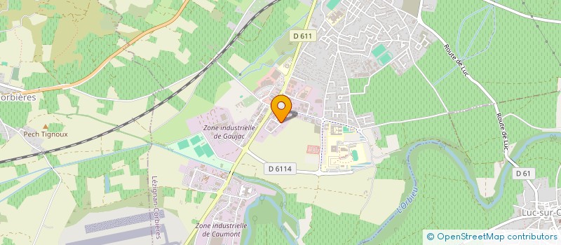 localisation de l'entreprise LTB 11 AUTO  LEZIGNAN-CORBIERES