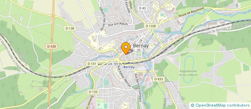localisation de l'entreprise LTB à BERNAY