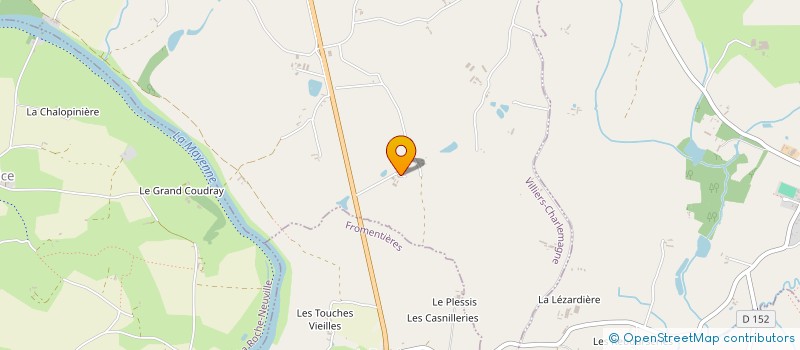 localisation de l'entreprise LTB  VILLIERS-CHARLEMAGNE