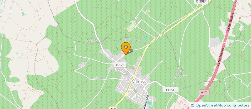 localisation de l'entreprise LTB  VALROS