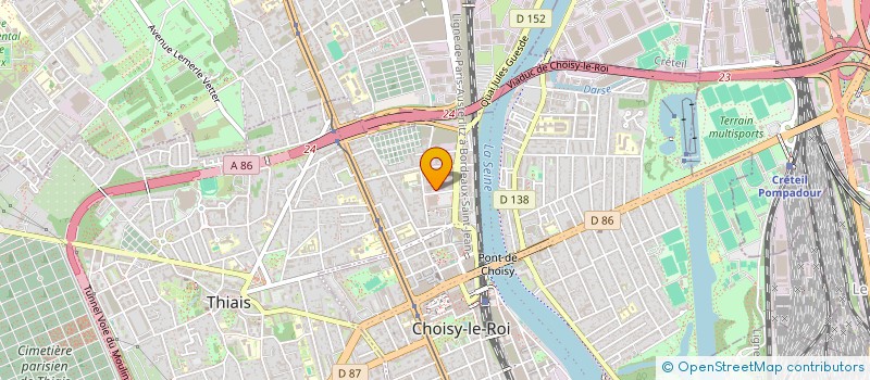 localisation de l'entreprise LTB STOCK à CHOISY-LE-ROI