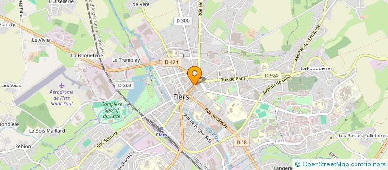 localisation de l'entreprise LTBDIS à FLERS