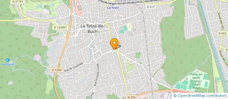 localisation de l'entreprise LTBH HOLDING  LA TESTE-DE-BUCH