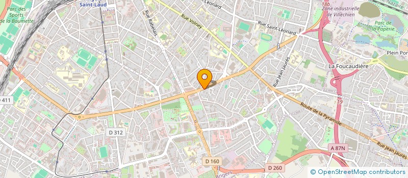 localisation de l'entreprise LTC CLEAN à ANGERS
