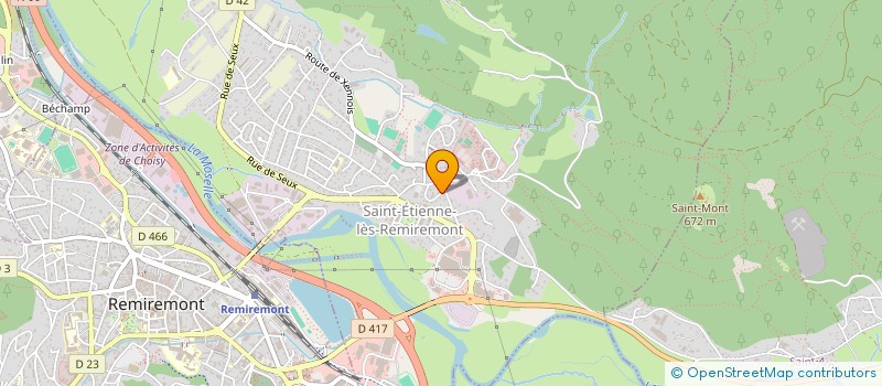 localisation de l'entreprise LTC GER'HOTEL  SAINT-ETIENNE-LES-REMIREMONT