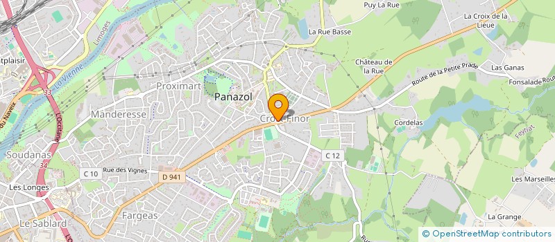 localisation de l'entreprise LTCC à PANAZOL