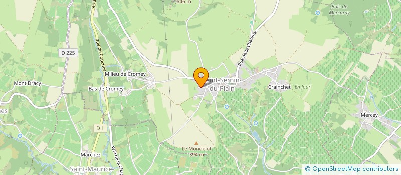 localisation de l'entreprise LTCE CONSULTING  SAINT-SERNIN-DU-PLAIN