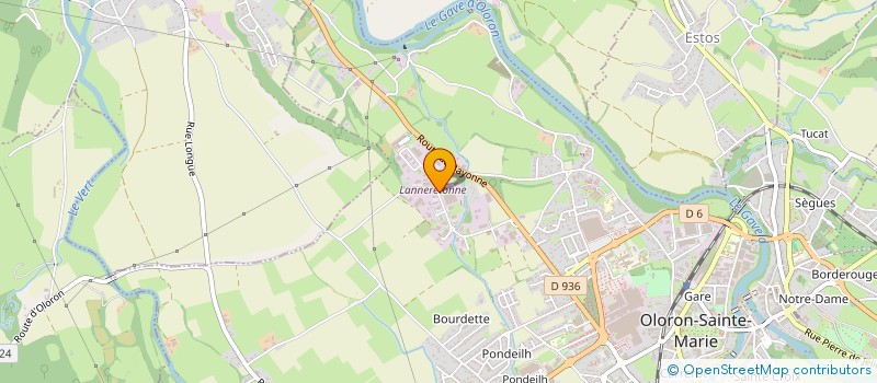 localisation de l'entreprise LTCL 64  OLORON-SAINTE-MARIE