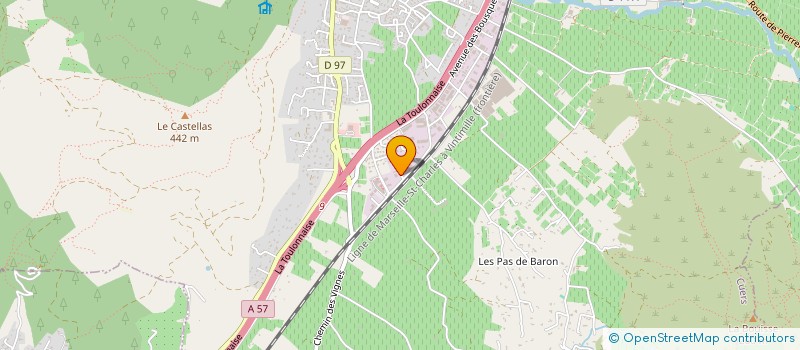 localisation de l'entreprise LTCL  CUERS