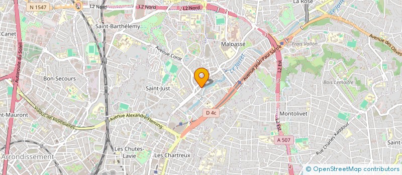 localisation de l'entreprise LTD à MARSEILLE