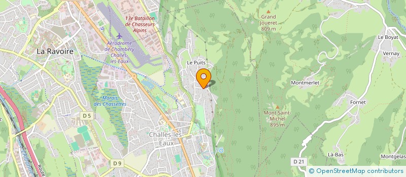 localisation de l'entreprise LTD IMMO  CHALLES-LES-EAUX