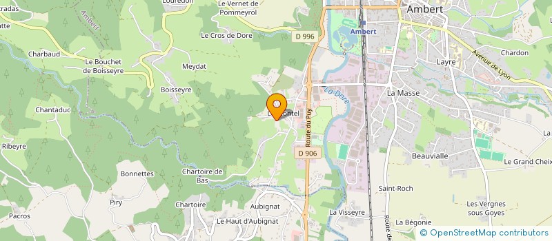 localisation de l'entreprise LTD LOCATION  AMBERT