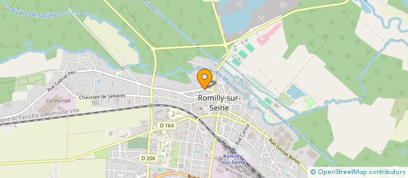 localisation de l'entreprise LTD RENOVATION à ROMILLY-SUR-SEINE