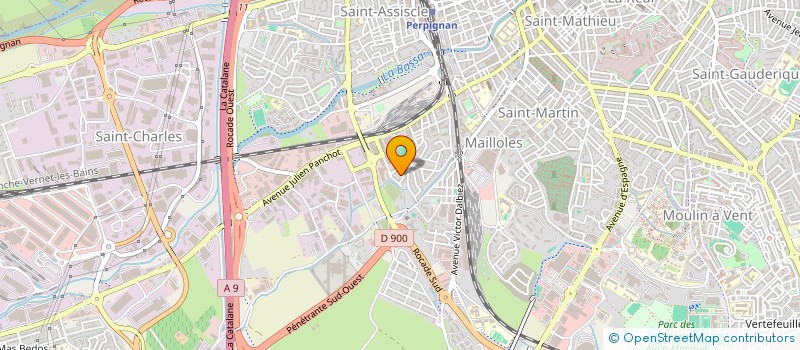 localisation de l'entreprise LTDB à PERPIGNAN
