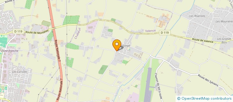 localisation de l'entreprise LTDC à CHABEUIL