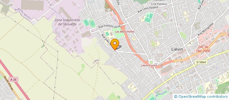 localisation de l'entreprise LTDG CONSTRUCTIONS  LIEVIN