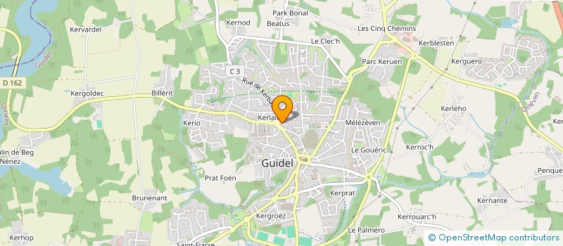 localisation de l'entreprise LTDH à GUIDEL