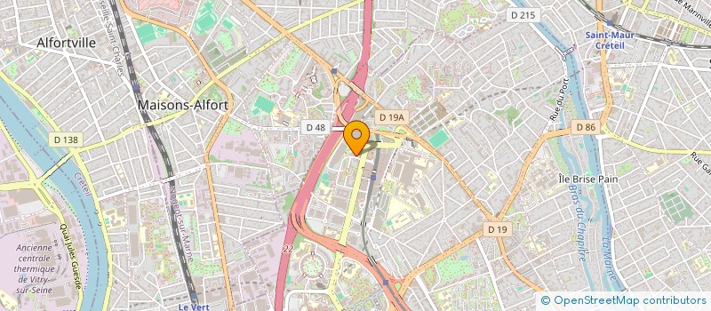 localisation de l'entreprise LTDJS à CHAMPIGNY-SUR-MARNE