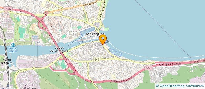 localisation de l'entreprise LTDL à MARTIGUES