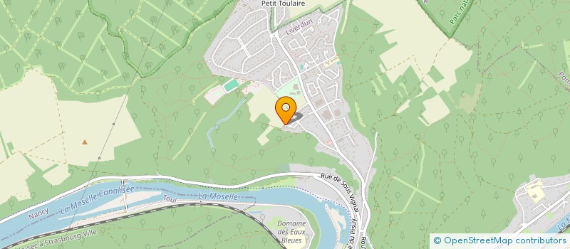 localisation de l'entreprise LTDP  LIVERDUN