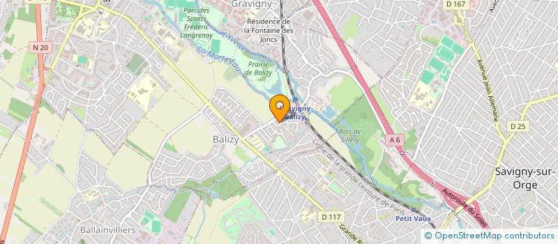localisation de l'entreprise LTE à LONGJUMEAU