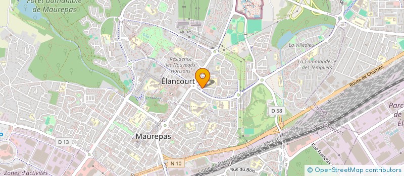 localisation de l'entreprise LTE AGENCEMENT  ELANCOURT