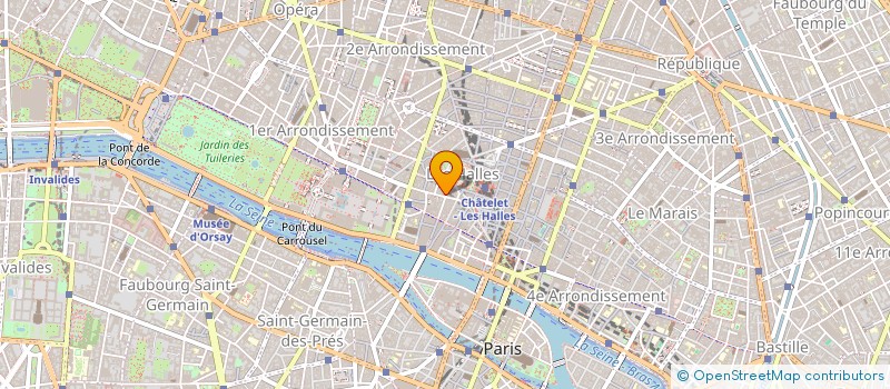 localisation de l'entreprise LTE E-SHOPS à PARIS