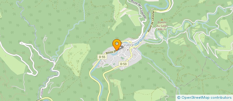 localisation de l'entreprise LTF à VABRE
