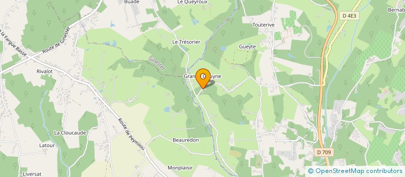 localisation de l'entreprise LTF à BERGERAC