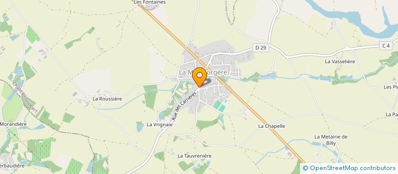 localisation de l'entreprise LTFC LOGISTICS à CHATEAU-GUIBERT