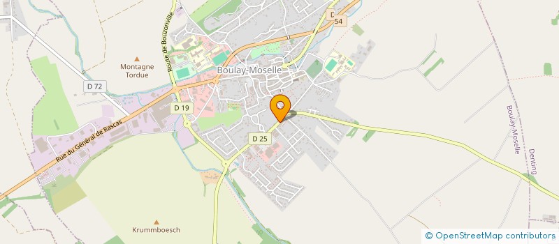 localisation de l'entreprise LTG  BOULAY-MOSELLE